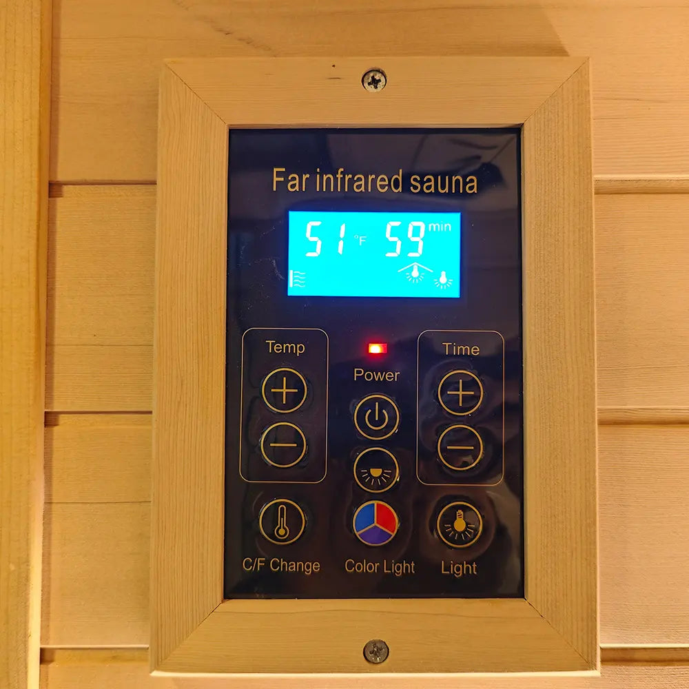 Wizzisaunas S01 Full Spectrum1 Person Infrared Sauna Low EMF