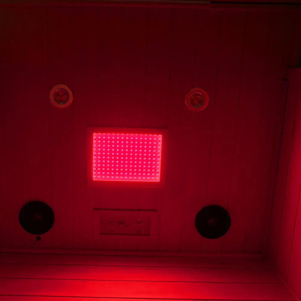 Wizzisaunas S02 2 Person Full Spectrum Infrared Sauna Low EMF