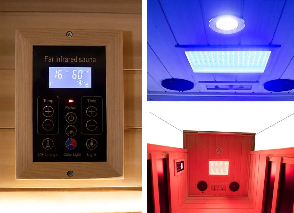 Wizzisaunas S01 Full Spectrum1 Person Infrared Sauna Low EMF