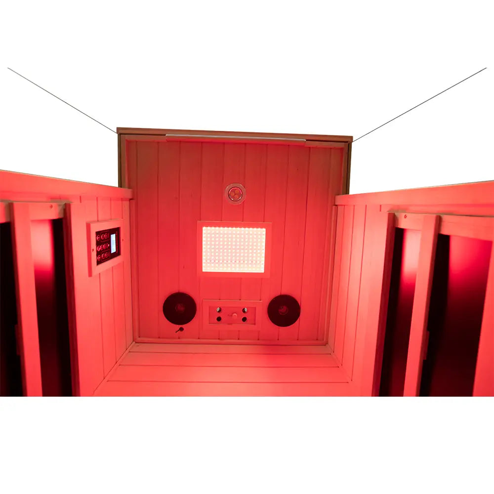 Wizzisaunas S01 Full Spectrum1 Person Infrared Sauna Low EMF