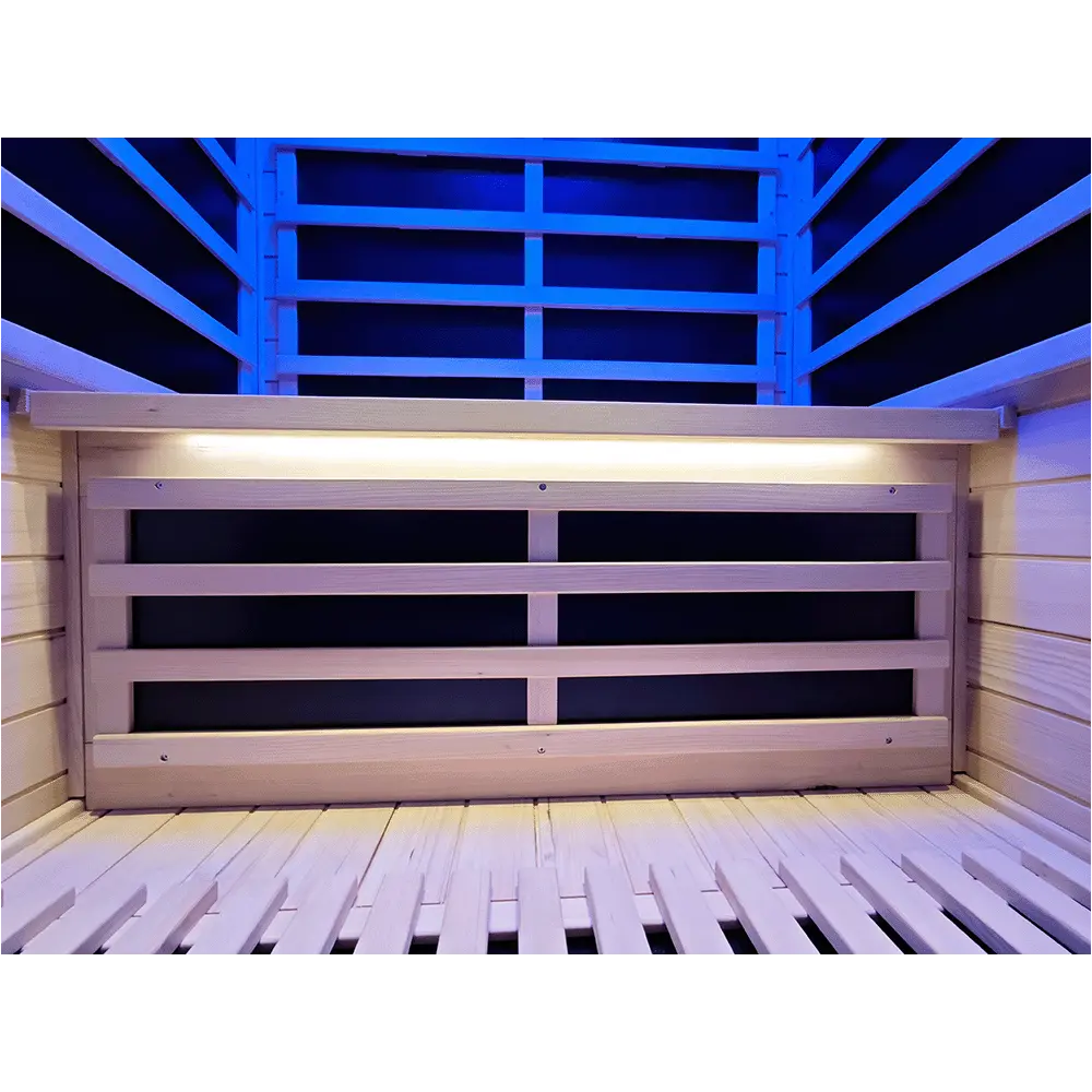 Wizzisaunas S02 2 Person Full Spectrum Infrared Sauna Low EMF