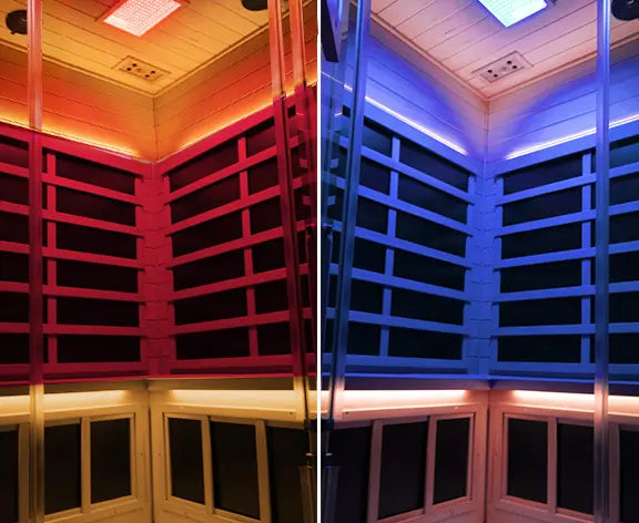 Wizzisaunas S07 2-3 Person Full Spectrum Infrared Sauna low EMF