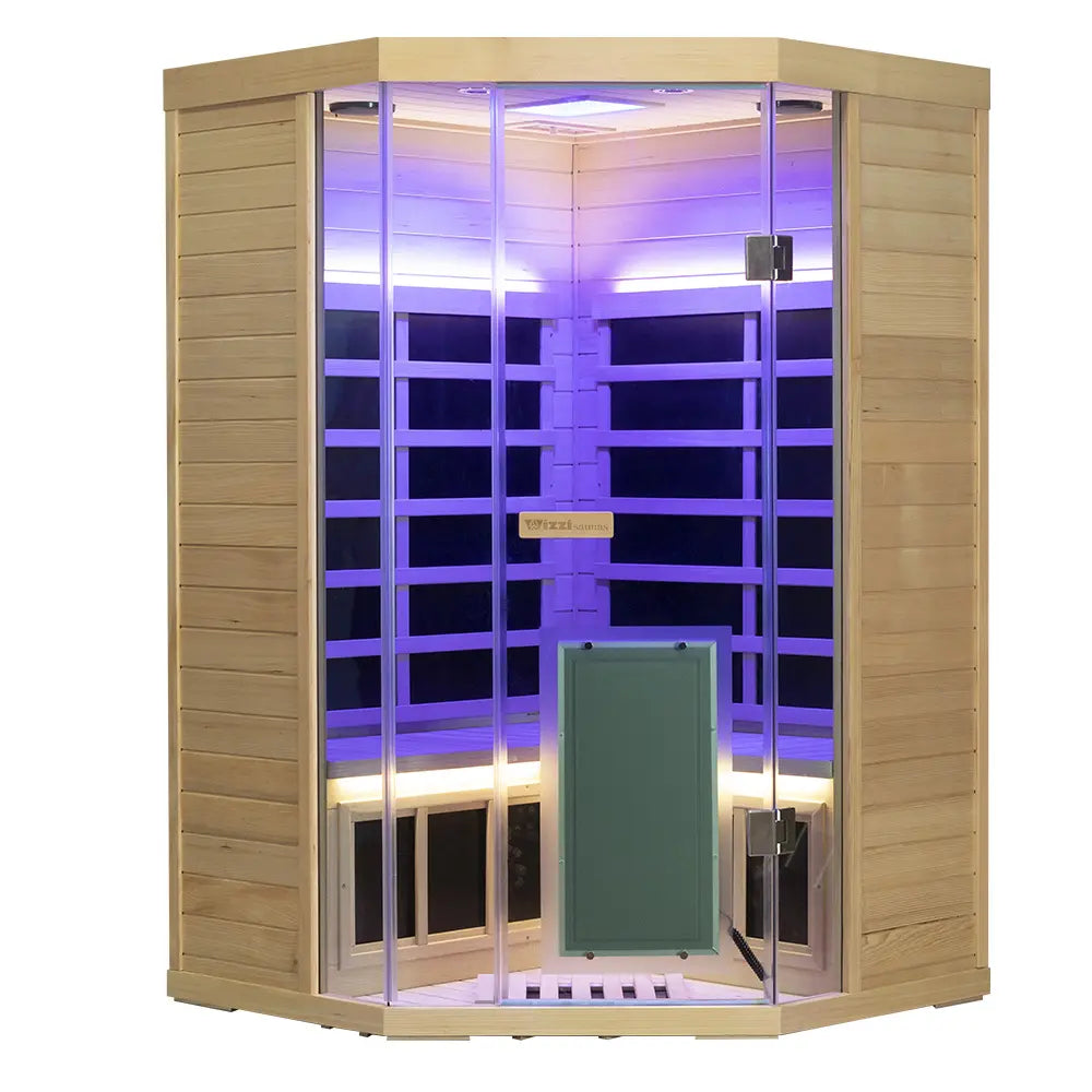 Wizzisaunas S07 2-3 Person Full Spectrum Infrared Sauna low EMF