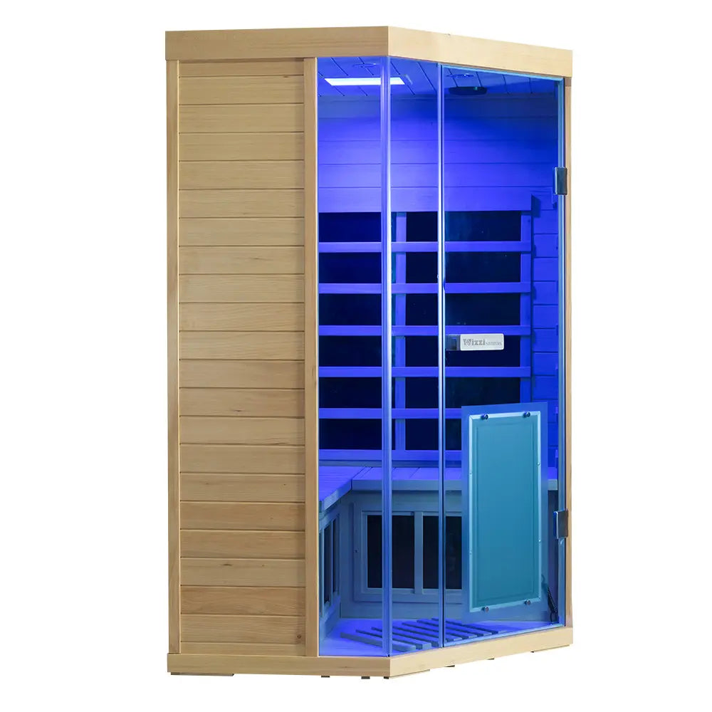 Wizzisaunas S07 2-3 Person Full Spectrum Infrared Sauna low EMF